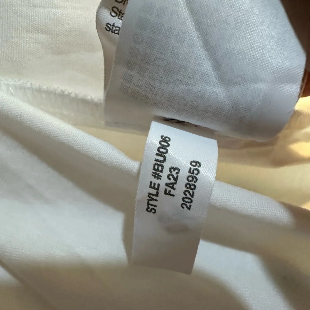 J Crew Bow Tie Neck Top White XS NWT